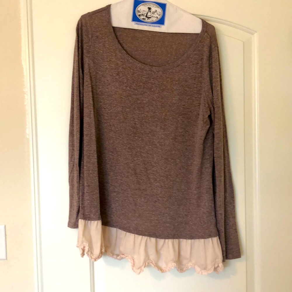 Brown Entro Shirt - size M